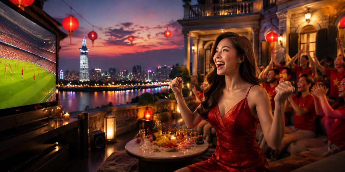 Không khí lễ hội tiền thưởng và nạp tiền sôi động tại Sài Gòn với ánh đèn rực rỡ
